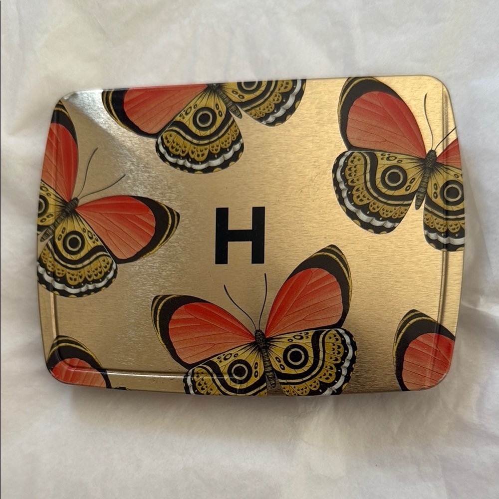 Hourglass Butterfly Palette - Red and Gold